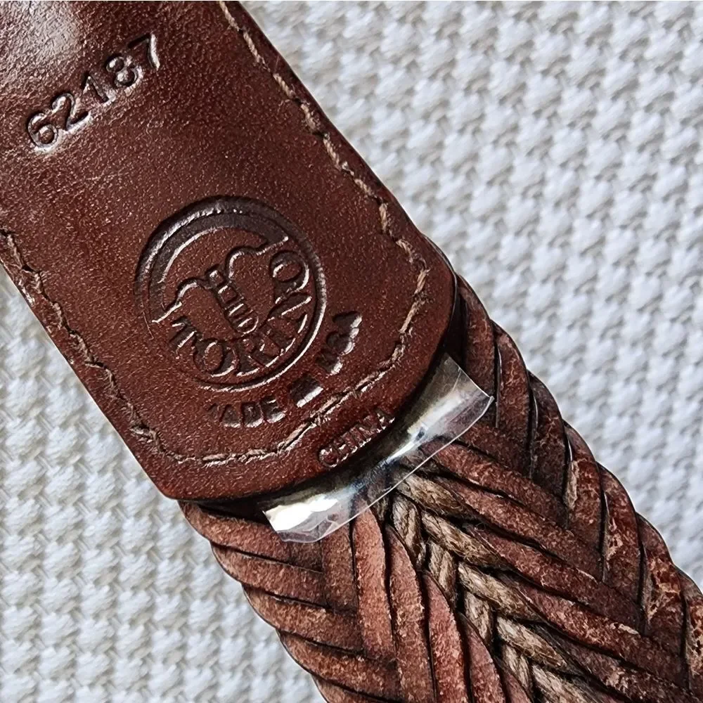TORINO LEATHER  Brown Men's Belt